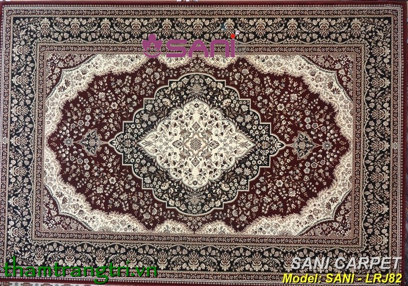 Mẫu thảm trải phòng thờ tham len tu nhien maharajah 7606 35 82