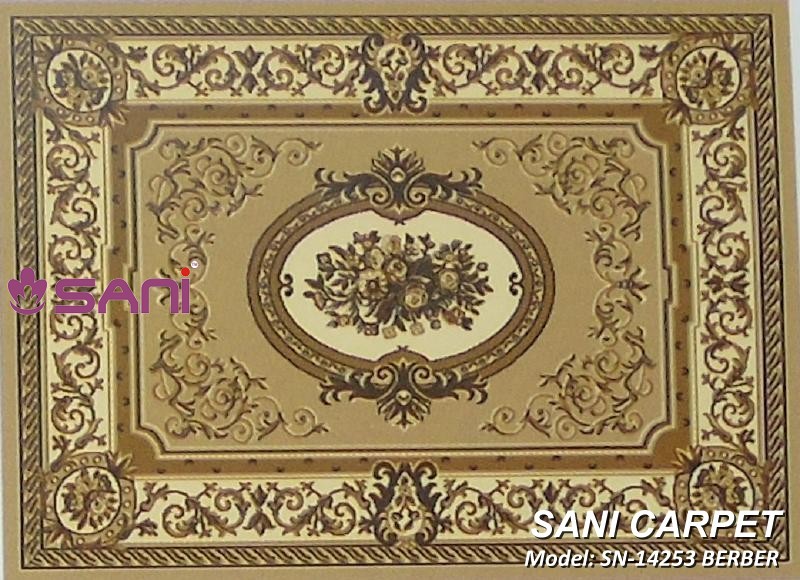 Mẫu thảm hoa văn giá rẻ SN-14253 BERBER tham gia re pride sani 14253 berber