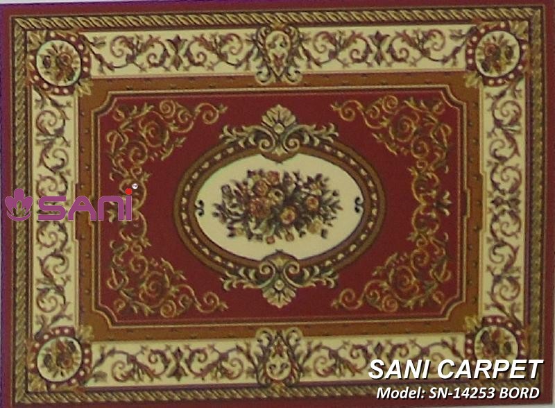 Mẫu thảm hoa văn giá rẻ SN-14253 BORD tham gia re pride sani 14253 bord