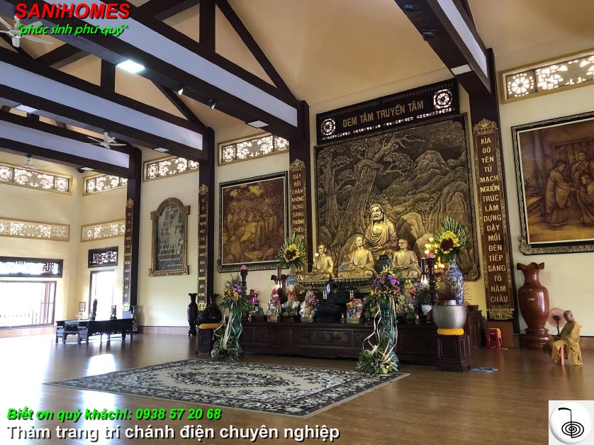 tam tham hoa van trai trang tri truoc ban tho su to 1