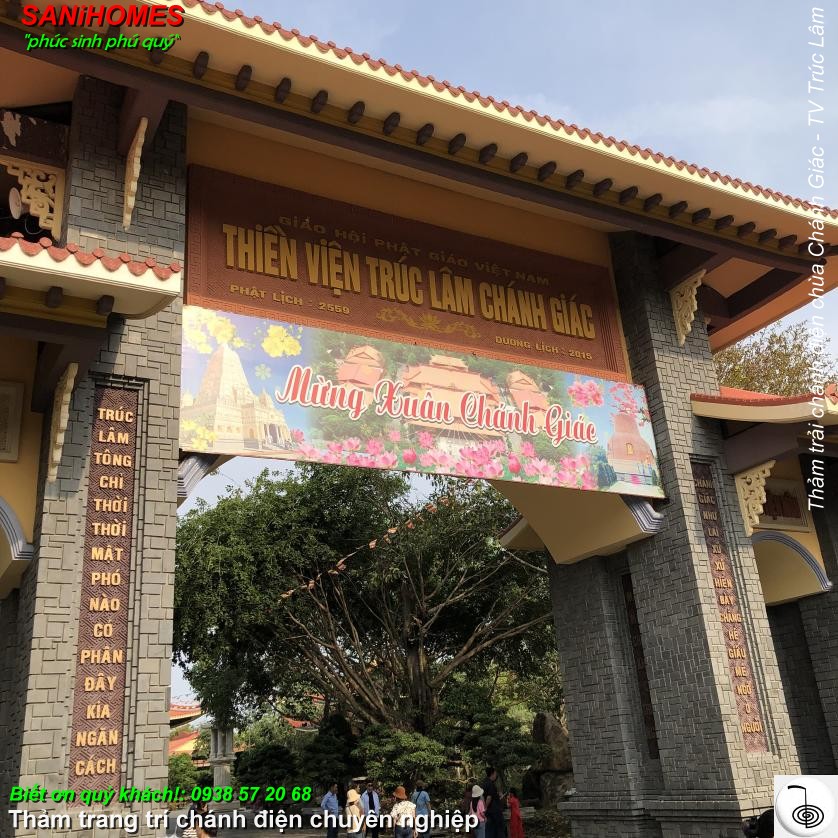 tham trai trang tri chanh dien chuyen nghiep sani 1