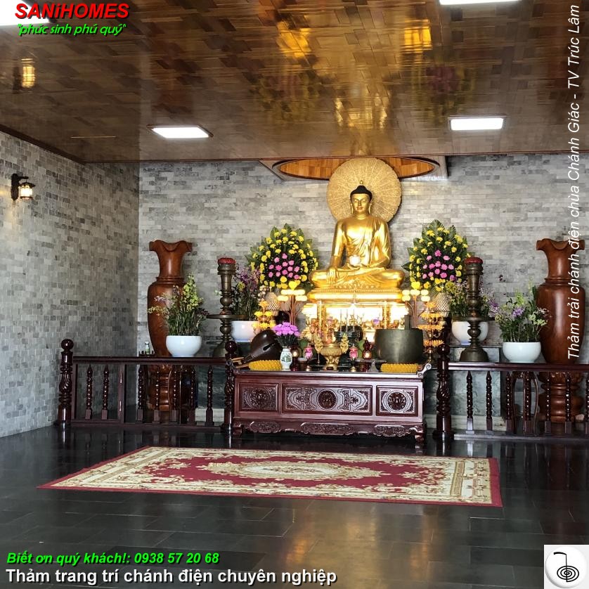 tham trai trang tri chanh dien chuyen nghiep sani 95