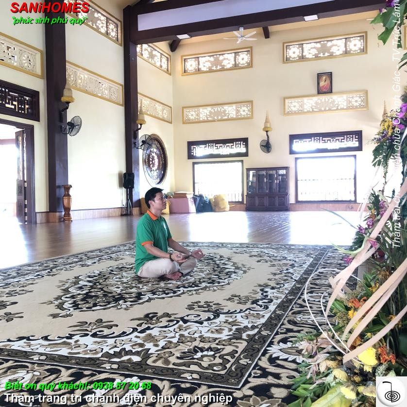 tham trai trang tri chanh dien chuyen nghiep sani 995