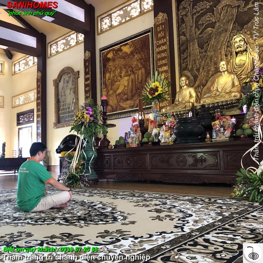 tham trai trang tri chanh dien chuyen nghiep sani 996