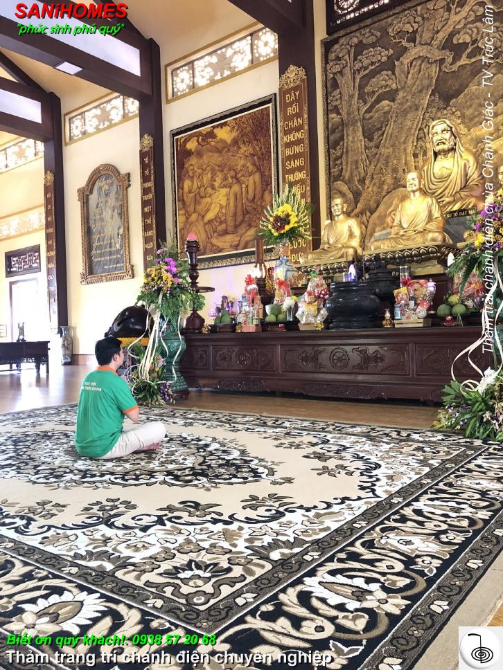 tham trai trang tri chanh dien chuyen nghiep sani 997