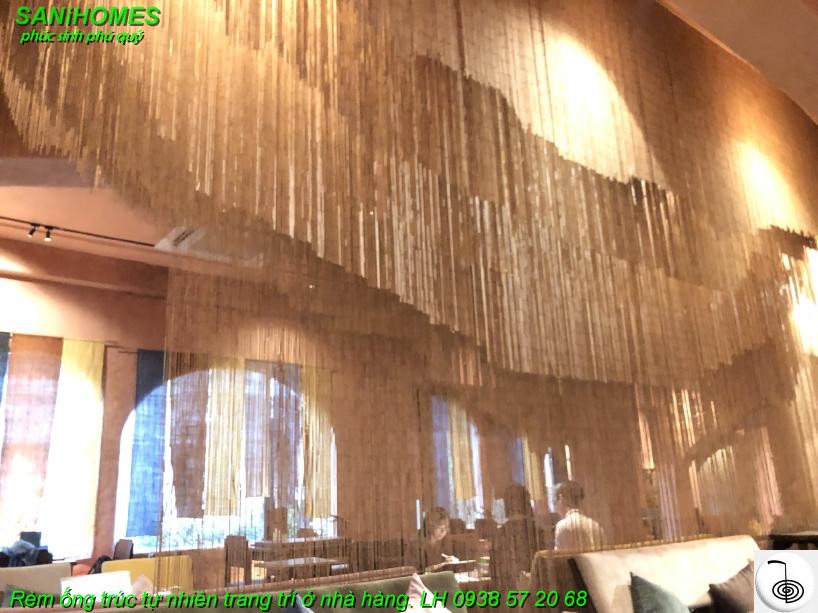 Mua rèm ống trúc tự nhiên trang trí nhà cửa thay đổi vận mệnh