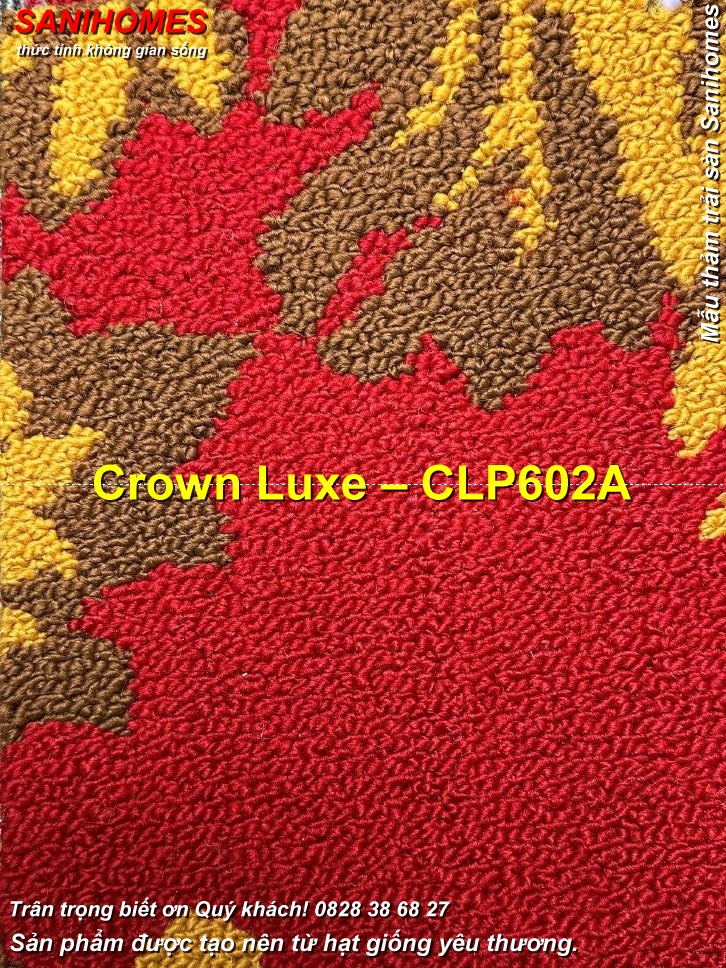 Thảm trải sàn Crown Luxe CL chính là “Vương Miện Xa Hoa”
