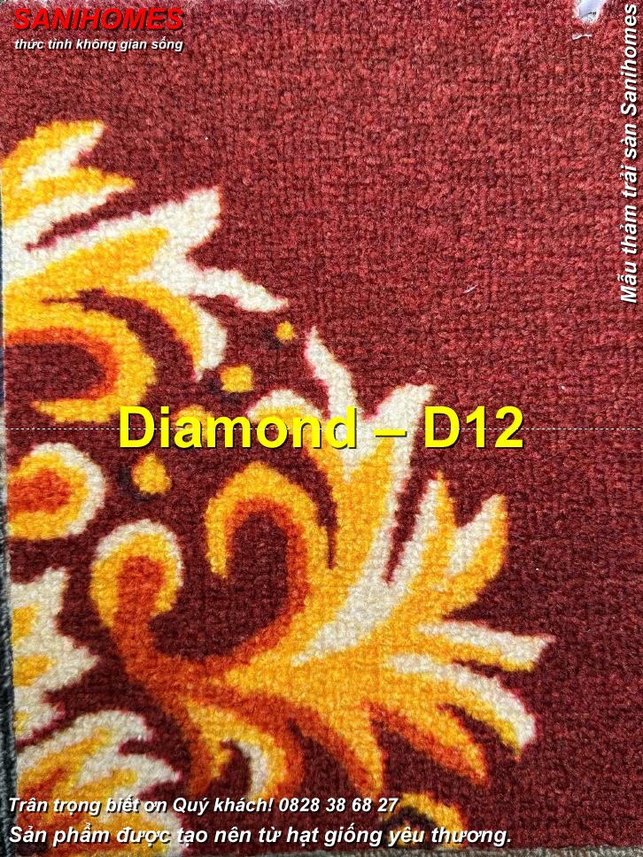d12 tham trai san diamond