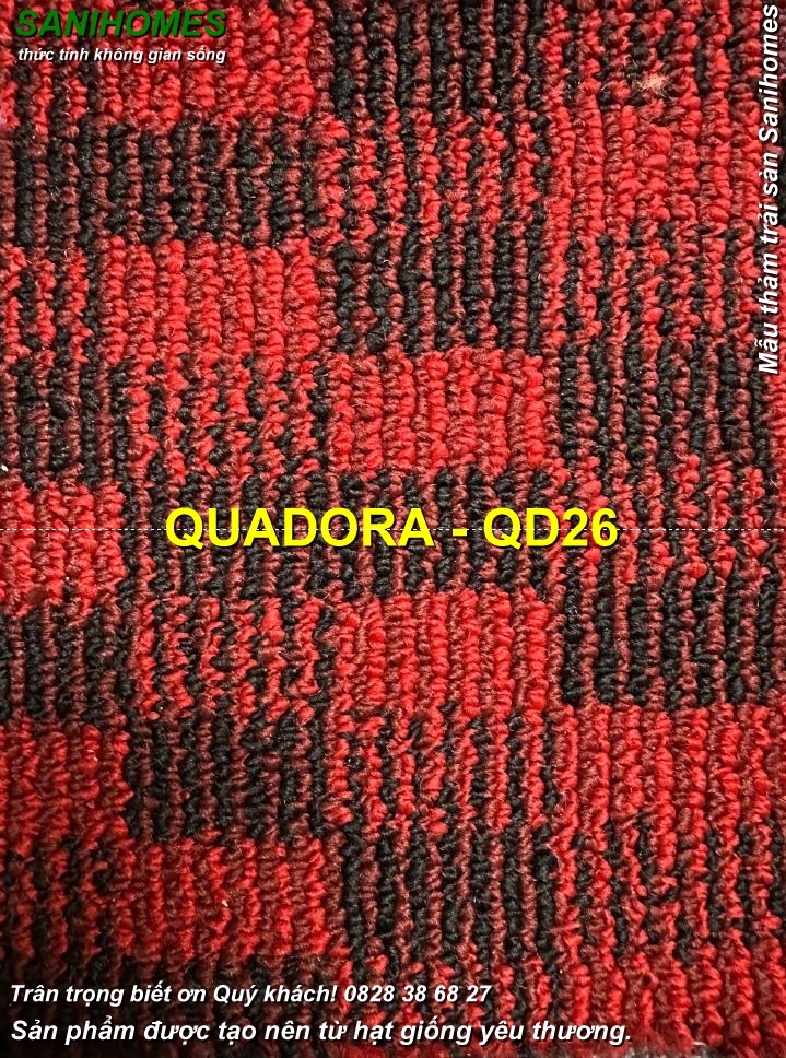 Thảm trải sàn Quadora điểm hội tụ tìm đến của nhân tài