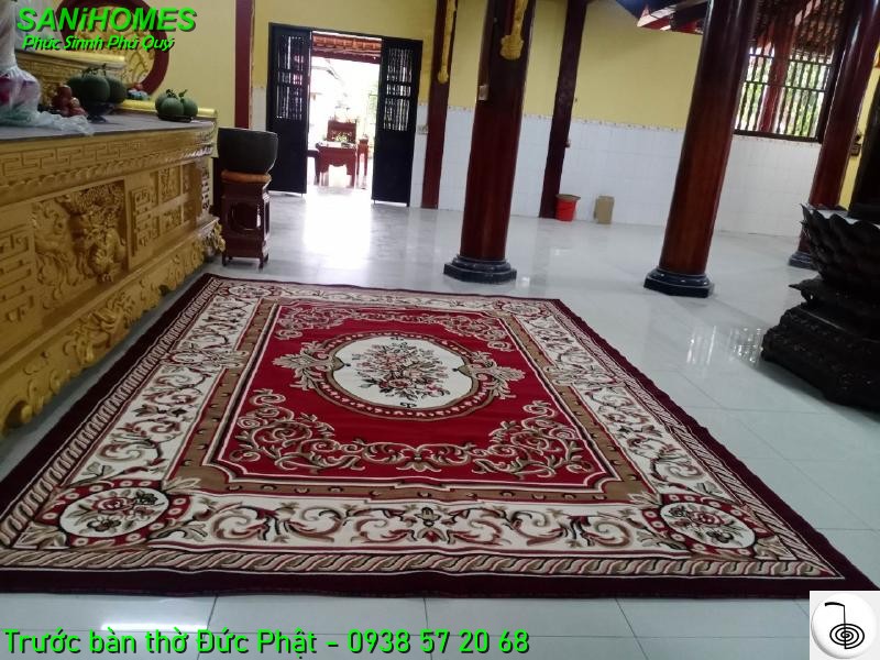 Không gian trang trí đẹp thảm trang trí SANI khong gian tham gia re pride 14066 bord
