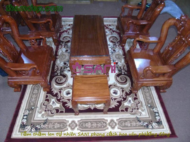 tham len tu nhien trang tri lrj99 7