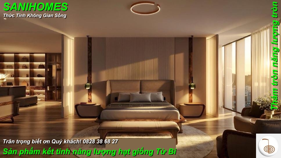 Trang trí thảm hình tròn, bầu dục, hình vuông khác lạ